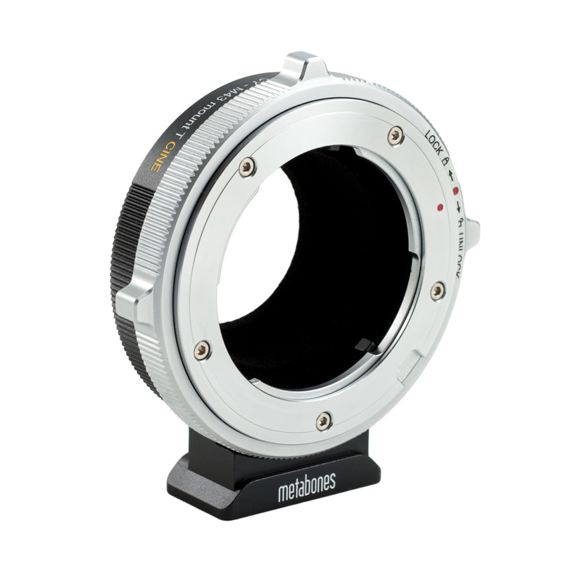 Metabones MB_CY-M43-BT2  Contax Yashica to M43-mount T Cine Adapter (Black Matt)