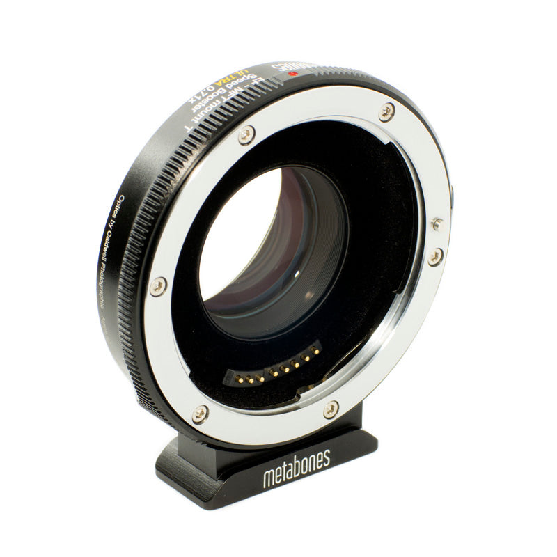 Metabones MB_SPEF-M43-BT4  Canon EF to Micro FourThirds T II Speed Booster ULTRA  0.71x (Black Matt)