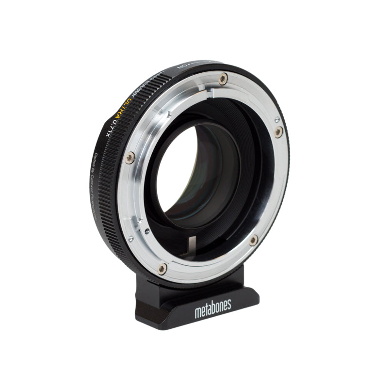 Metabones MB_SPFD-m43-BM4  Canon FD / FL to Micro FourThirdsSpeed Booster ULTRA 0.71x (Black Matt)