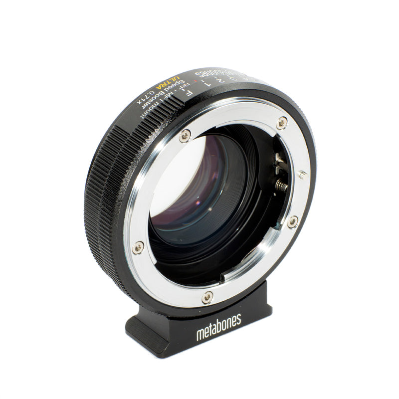 Metabones MB_SPNFG-M43-BM3  Nikon G to Micro FourThirds Speed Booster ULTRA 0.71x (Black Matt)