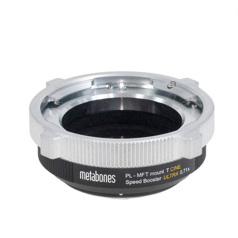 Metabones MB_SPPL-M43-BT1  PL to Micro FourThirds T CINE Speed Booster ULTRA 0.71x (Black Matt)