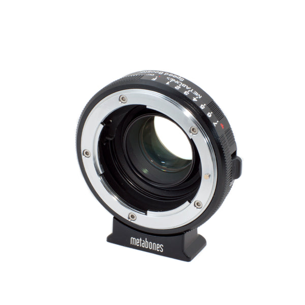 Metabones MB_SPNFG-BMPCC-BM1  Nikon G to BMPCC Speed Booster (Black Matt)