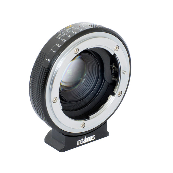 Metabones MB_SPNFG-Q-BM1  Nikon G to Qmount Speed Booster Devil Q666 0.50x (Black Matt)