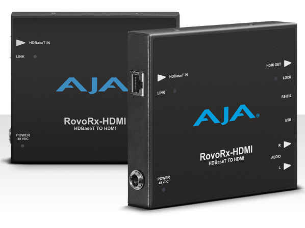 Receptor UltraHD/HD HDBaseT AJA RovoRx-HDMI